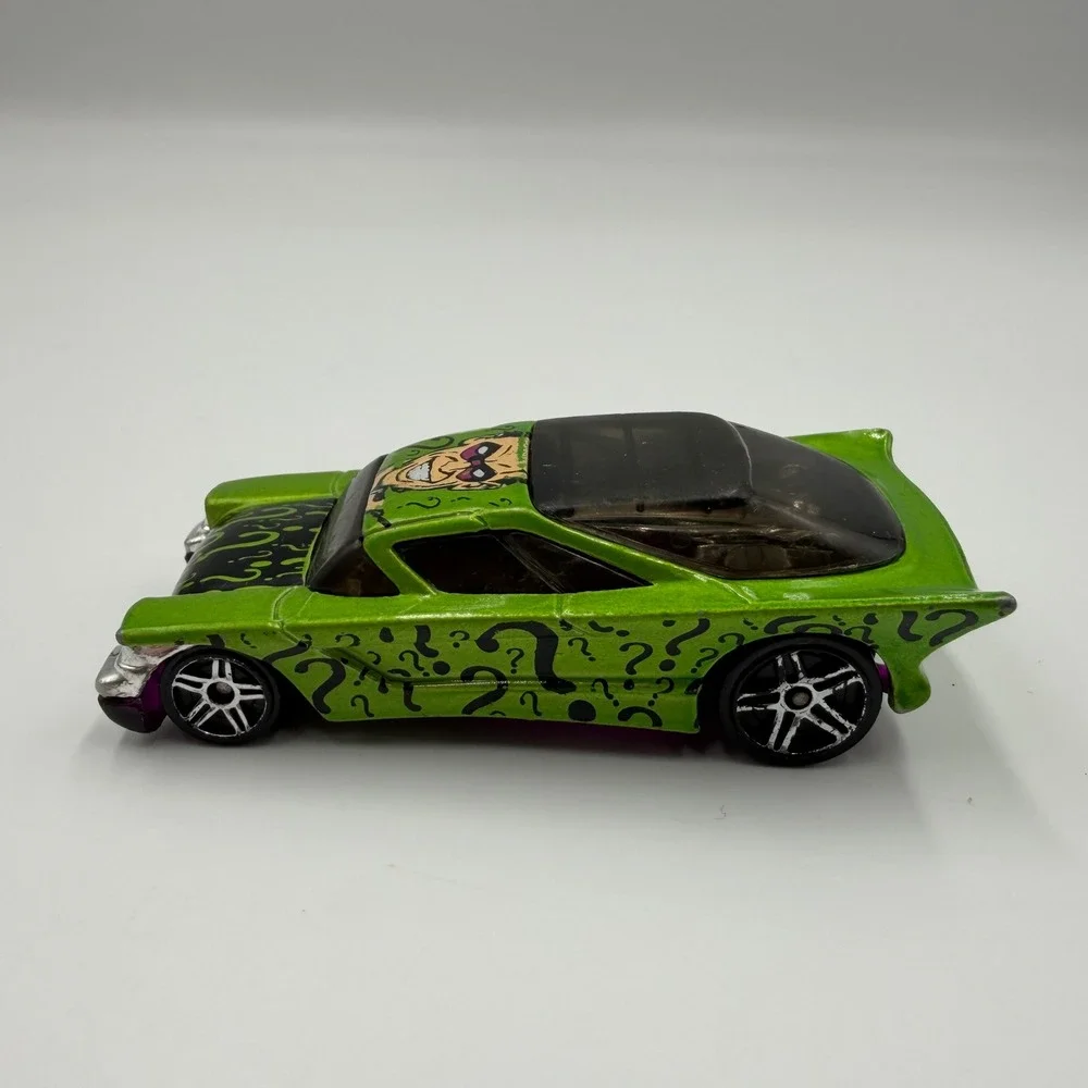 Hot Wheels The Riddler DC Comics Nomadder What Green Diecast Car 2001 Mattel